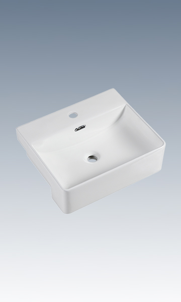 HC10731-050方形半嵌入式藝術盆